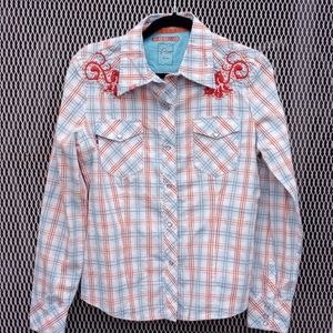 Vigoss Embellished Button Shirt